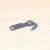 强信缝纫机割线刀片777/M700平车拷边机绷缝机拉线刀双针冚车飞马 平车割线刀片10片