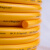 头高压黄管PVC黄色压力管 编织网管多用途气管软管水管 黄管7.5X1M/75米