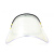以勒 TZ 305防护面罩支架套装 配安全帽式（不含安全帽）0.8mm厚PC镜片 防粉尘防冲击防飞溅 单位：套