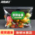 海斯迪克 水果包装袋保鲜袋 加厚自封自立拉链袋 22*16.5+8cm(可装1斤左右)50个 HKCX-380