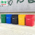 30l带盖把手提铁皮方桶40l户外垃圾圆形油漆桶收纳果皮箱铝塑内桶 手提方桶30L(31x25x43cm)