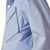 爱马仕（HERMES）男装衬衫夹克Rayure防水棉质浅蓝色经典领长袖外套打底衫2024新款 浅蓝色 52