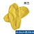 pvc防水袖套工业套袖耐酸碱加厚防油污护袖耐磨水产食堂袖笼 黄色
