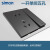 simon 五孔带单控i6air荧光灰色钢底板超薄面板 定制