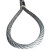  京繁 钢丝绳吊索具 起重工具钢缆钢索吊具 单位：条 17.5MM3T5M 