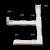 福为胜（FUWEISHENG）广东型PVC方形线槽配件 PVC平面明装线槽 转角 30*15mm 1个