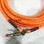 Beckhoff倍福ZK4704-0421/0401-2050伺服电机连接线动力线电缆线 橙 5m