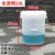 消毒桶带盖有刻度抹布美容院浸泡医院用尿桶10L透明塑料圆桶20升 20L全透明刻度桶(1个)