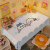 玉桂狗卡通日式防水免洗耐脏书桌布家用长方形餐桌布儿童房桌垫 1717E 6090cm(多功盖布)