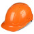 一盾ABS国标工地安全帽夏透气加厚建筑工程电工施工领导头盔定制字男 橙色 SF-12标准款