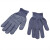 劳保手套棉线棉纱手套加厚耐磨耐脏汽修工地手套 蓝色(8双）