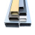 铝合金线槽明装方形金属卡扣压线槽桥架布穿线槽隐形装饰 30*30 满5米