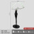 美亚柏科后现代雕塑落地灯设计师酒店大堂别墅客厅树脂人形树杈艺术摆件的 伸展人大号高2.3-米