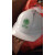 山头林村湖北国家电网安全帽双色配色高档ABS防砸工程施工安达防护电力帽 白色带字