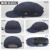 七格匠 四孔防碰防撞帽工作帽檐安全布帽防护轻型棒球安全帽工人电焊工 浅灰色