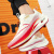 吕赤兔7pro碳板跑步鞋男夏季运动鞋男士体育生竞技训练女生透气网鞋子 米白红 40