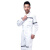 连体服 船厂船员工作服 立体口袋带反光条 海员套装 可定做 白色 3XL
