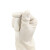冰禹劳保清洁手套 加厚防滑耐磨护手 38cm白色丁腈 L码（1双）BH-271