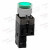 施耐德电气绿色带灯按钮,220VAC,1NO ZB2BPAC透明防护罩(用于平头按钮)