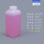 密封塑料瓶500mlg小口方瓶水剂pe样品分装瓶化工液体瓶250毫升克1 250ml方瓶-半透明 默认