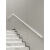 欧式扶手实木家用靠墙室内走廊老人防滑木扶手 250cm平分两节四个固定点