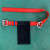 单腰安全带弹簧腰带架子工施工保险带电工安全腰带工地安全带 国标涤纶弹簧板卡橙色安全带 简易款