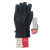 和益臻防寒手套0055-11 M-XL(聚酯纤维超纤皮) 黑色 L