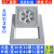 定制适用室外地漏下水口井盖庭院窖花岗岩雨水篦子石材水沟盖板大理石排水 带框长40宽40厚5/厘米芝麻0
