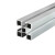 铝型材4040工业铝材40*40铝合金3030/4080/40欧标工作台框架定制 3030型材 壁厚2.0