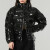 耐克（NIKE）棉服外套女装冬季新款运动服户外保暖面包服休闲棉衣夹克 FQ3575-010黑色亮面 M