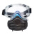 防工业粉尘装修喷漆防护面罩橡胶面罩可水洗透气舒适装饰 佳护面具镇店眼镜