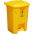 特厚型垃圾桶污物桶脚踏桶带盖环保抗氧化回收桶塑料 灰色特厚型30L脚踏桶