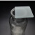 集气瓶玻璃气体收集瓶广口瓶60ml125ml配毛玻片集气瓶带橡胶塞 毛玻片