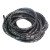大工象 缠绕管 黑色Φ30（1米） 电线绕线包线管理线 束线螺旋管缠绕带pe