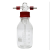 洗气瓶GL45气体洗瓶缓冲瓶密封耐腐250/500/1000ml安全瓶 100ml红盖整套