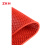 ZKH/震坤行 PVC镂空防滑地垫 厚5mm 加密加厚 900mm×20m 红色