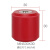 一南mns绝缘子低压支柱式零排海坦m8环氧树脂支撑固定桩高压红色 MNS 30*30 M6