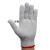 劳保手套针织棉纱棉线尼龙防护线手套工作防滑加厚（100个起拍） 本白细线500克(白偏黄手套)