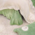 梵纪（FANJI） A类牛奶绒四件套婴儿绒床单被套冬春季加绒床上用品 轻奢山花绿 1.5m床四件套/适用200*230cm被芯