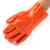 君御（Exsafety）188止滑手套颗粒防水防滑劳保手套 橙色 