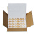 珍珠棉土鸡蛋托防震防摔泡沫寄快递咸鸭蛋包装盒子箱专用打包礼盒 30枚盖板大蛋托+纸箱(4套)