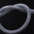 安达通 包塑镀锌钢丝绳 透明涂塑带胶钢丝绳带皮PVC钢丝绳 3mm1米 