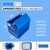 中空周转箱塑料搬家箱子可折叠收纳整理箱支持定制非纸箱 蓝色 3个装80*50*60cm送魔术贴