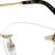 萧邦（Chopard）女士眼镜流行时尚无框可配眼镜片眼镜架精致优雅日常眼镜框 OSE Rose GOLD-300K 防眩光