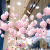 白羌笛圣诞店铺布置透明球创意塑料橱窗屋顶吊顶天花板挂饰装饰吊球挂件 6cm透明球10个装