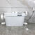 污水提升器地下室马桶污水提升泵厨房别墅粉碎泵全自动排污泵定制 SANIPACE2侧面款