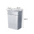 品乐涤 镀锌垃圾桶内胆 镀锌板内桶方形长方形大容量垃圾箱内筒 300*250*380mm 1个