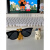独俞日式zakka杂货猫咪眼镜架手机架卡通可爱办公桌面收纳小摆件礼物 坐姿虎笔筒
