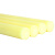 OLOEY 尼龙棒实心耐磨圆柱PA6尼龙加工定做米黄色塑料棒尼绒棒圆棒韧硬 Φ15mm*1m长