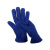 钧毅 SB015 地产1号绒手套 加厚低温防寒防高温加绒劳保耐磨包邮 蓝色松紧口绒布（1双）